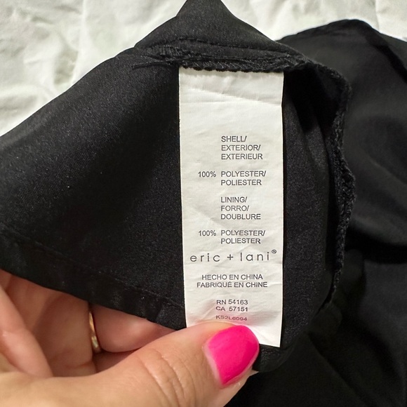 Eric + Lani Mesh Mini Skater Skirt Medium White Black Zip Up Rave Festival Punk - Picture 6 of 7